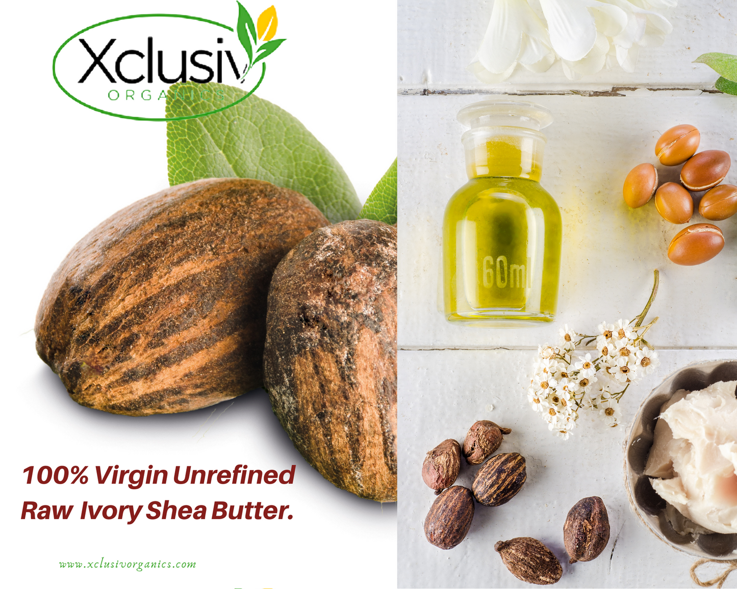 Raw Unrefined African Ghana Shea Butter Virgin Ivory Fair Trade