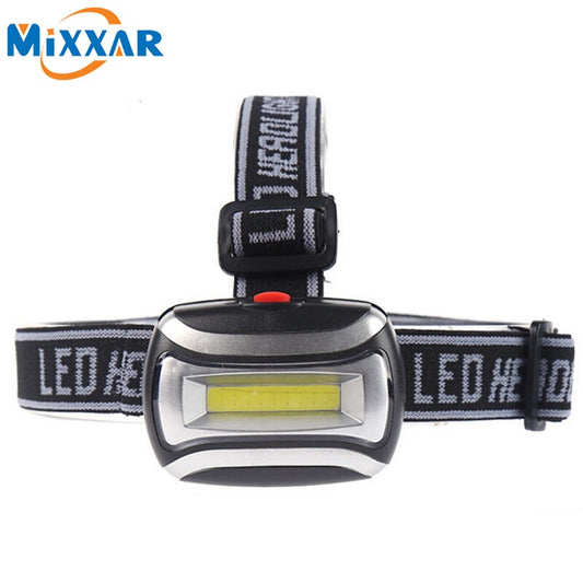 ZK20 LED Headlight Mini Headlamp COB Flashlight Camping Torch Light Dropshipping